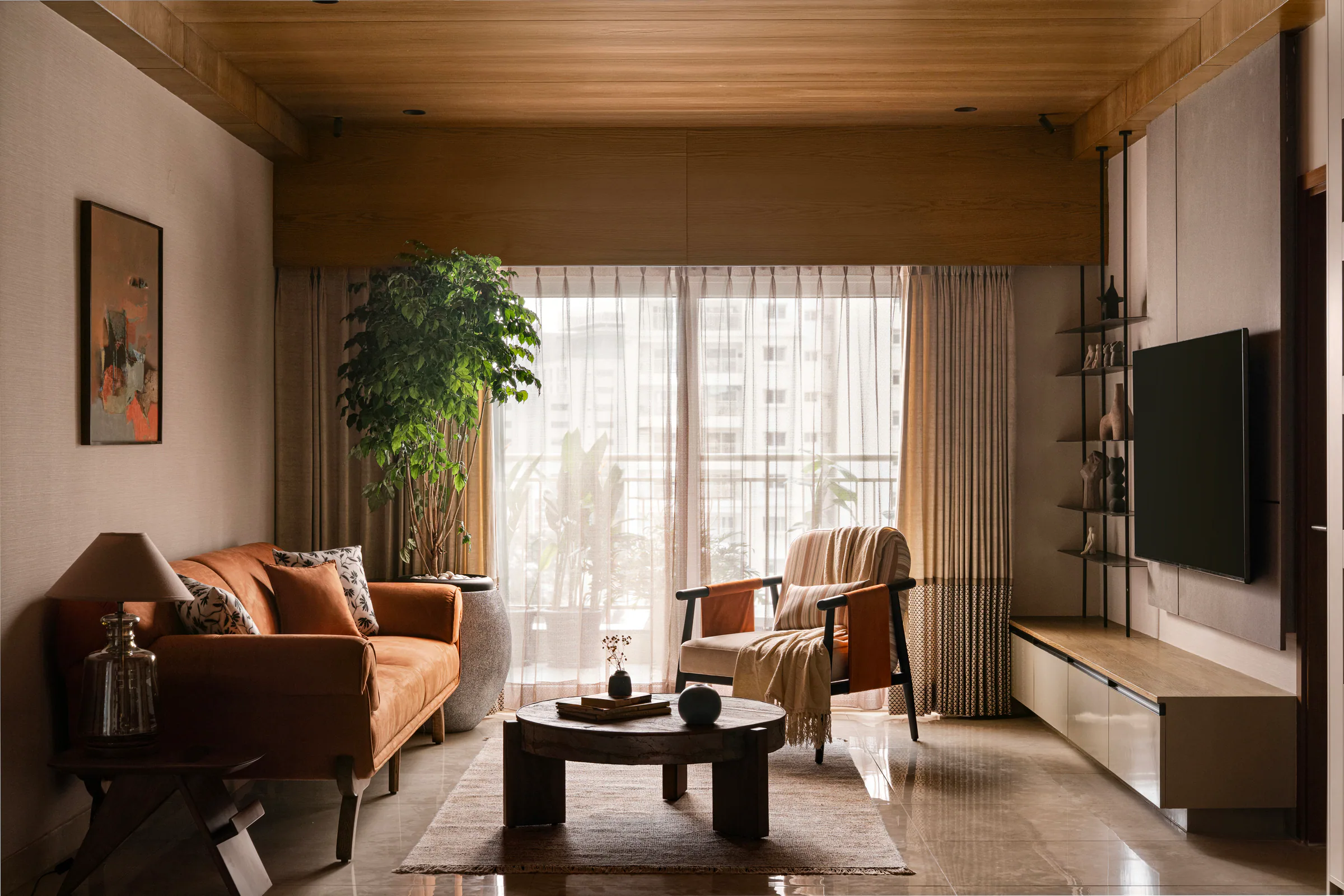 Checkered Spaces interior